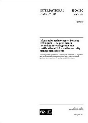 Titelblatt ISO/IEC 27006